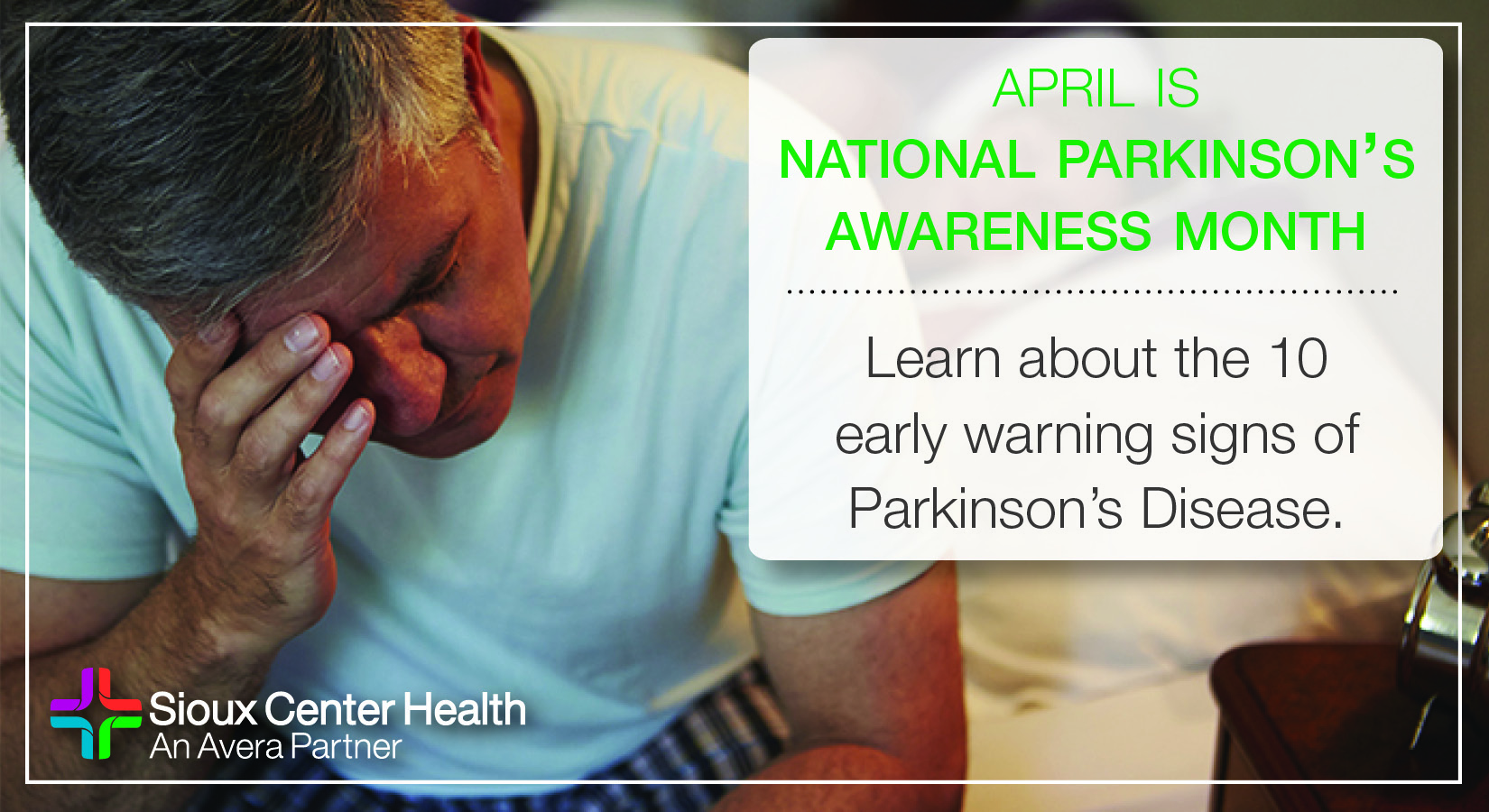 10 Early Warning Signs Of Parkinson s Disease Sioux Center Health