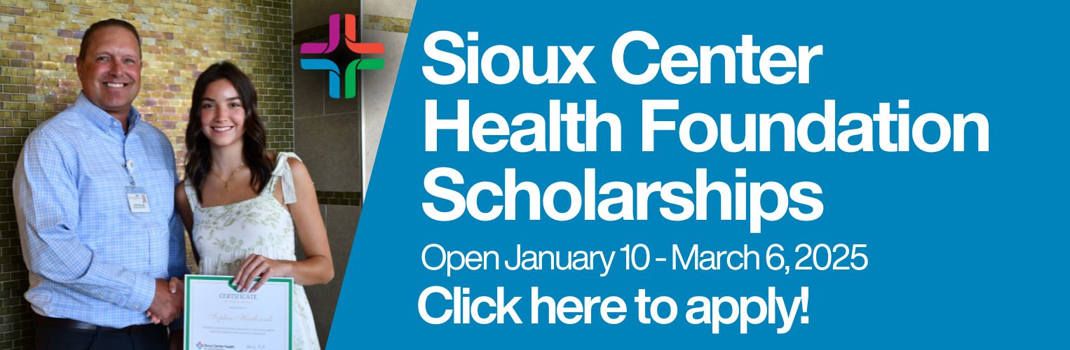 Sioux Center Health Foundation Scholarships